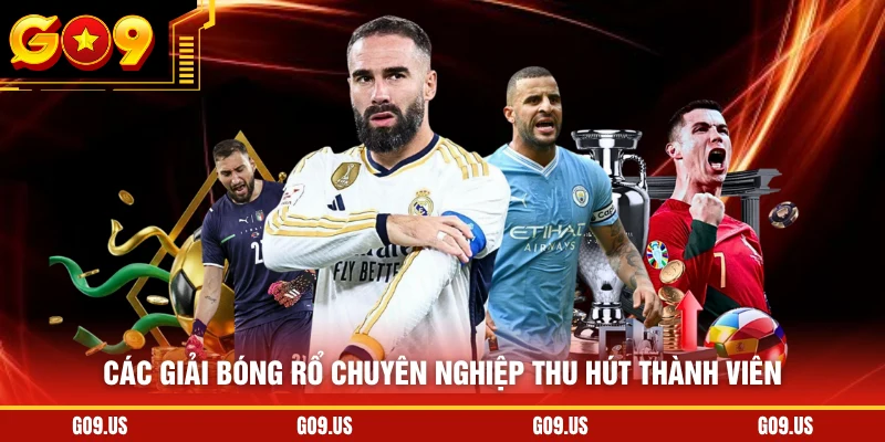 Các giải bóng rổ chuyên nghiệp thu hút thành viên