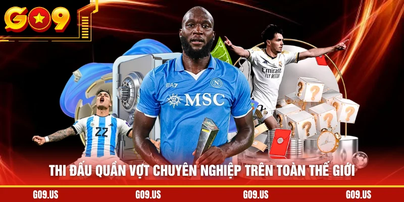 Thi đấu quần vợt chuyên nghiệp trên toàn thế giới